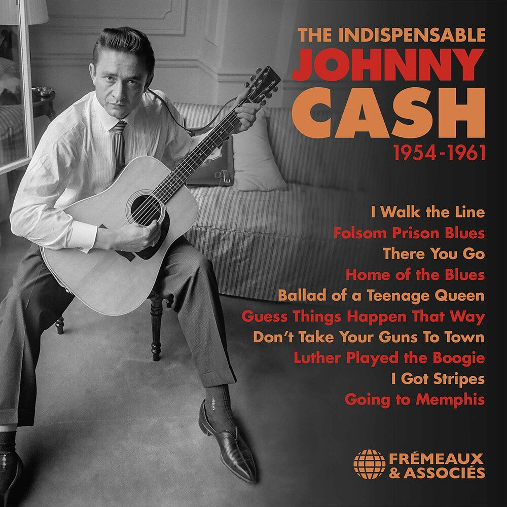 the album cover for Indispensable Johnny Cash / Various (3pk) - Indispensable Johnny Cash / Various (3pk)
