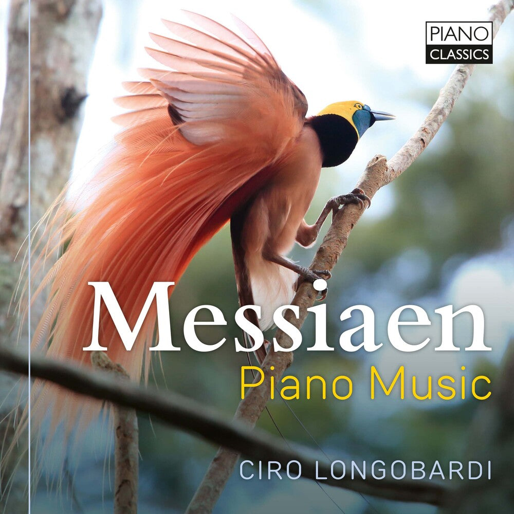 the album cover for Messiaen / Longobardi - Piano Music (2pk)