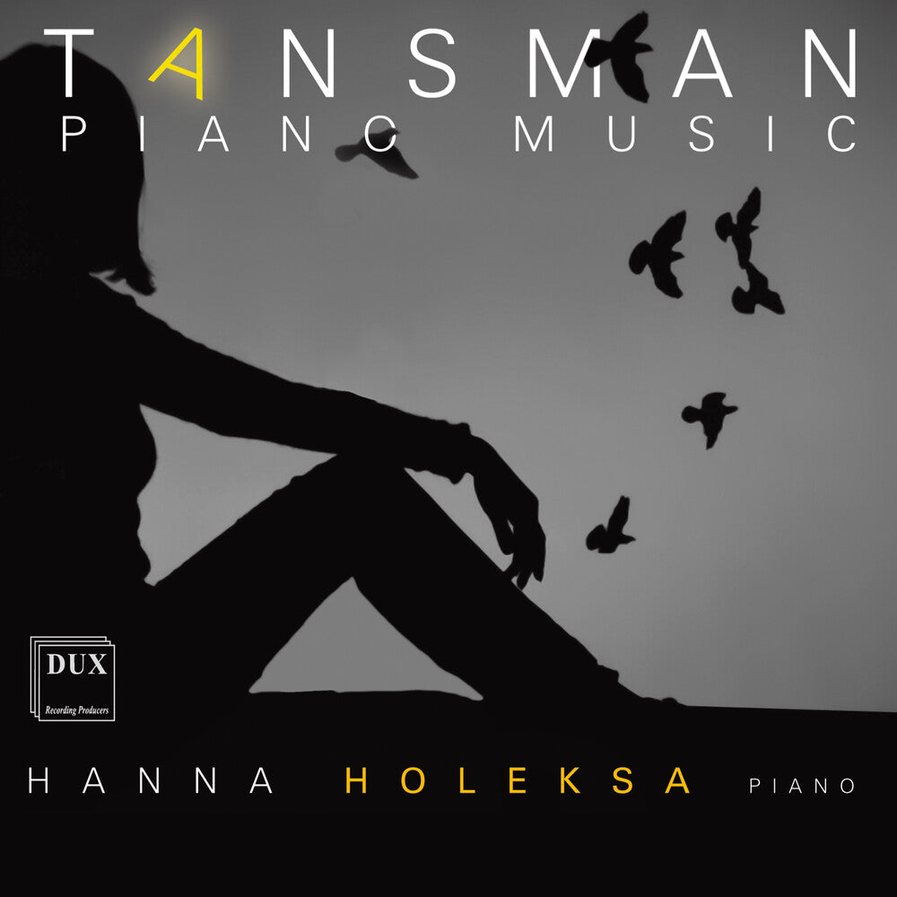 the album cover for Tansman / Holeksa - Piano Music