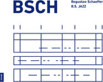 the album cover for Schaeffer / Sokolowski / Zabrodzki - Bsch