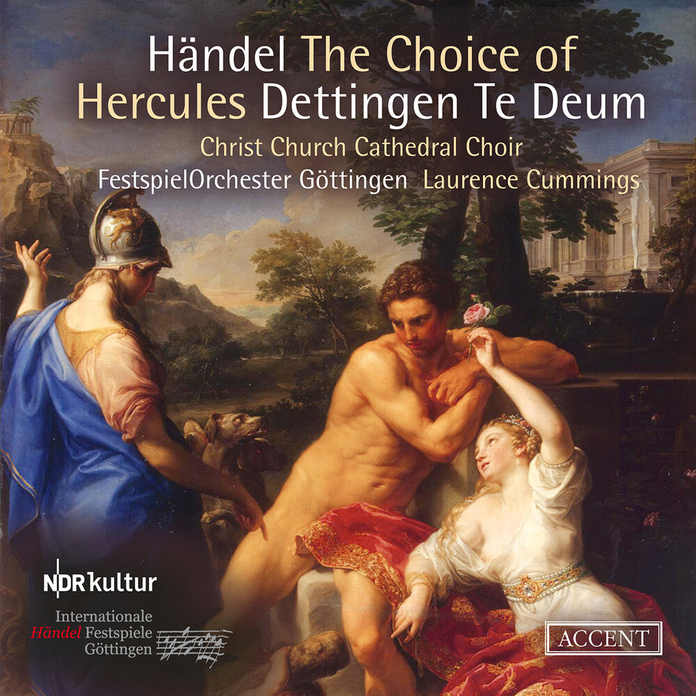 the album cover for Handel / Christ Church Cathedral Choir - Choice Of Hercules (2pk)