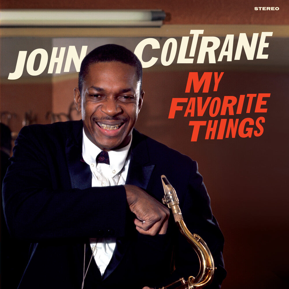 the album cover for John Coltrane - My Favorite Things [180-Gram Colored Vinyl With Bonus Track]