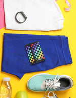 80705: 80年代風ウォレット | 二つ折り RFID | INDY RAINBOW