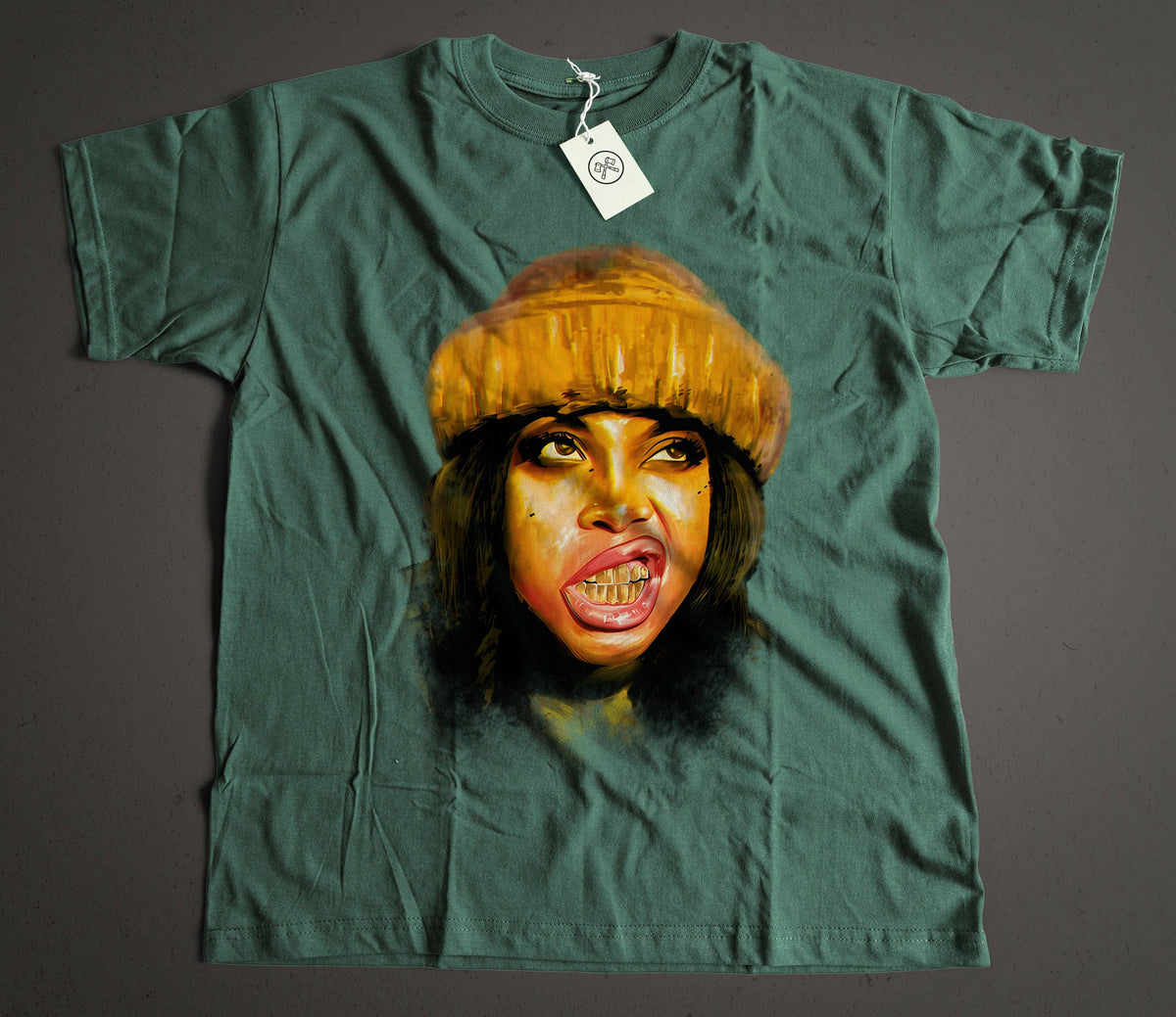 Erykah Badu Vintage RnB Music T-Shirt - Classic Retro Tee