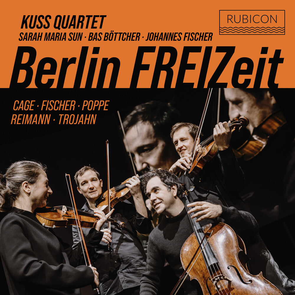 the album cover for Berlin Freizeit - Kuss Quartet