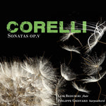 the album cover for Beduschi / Grisvard - Corelli / Sonates Op.5