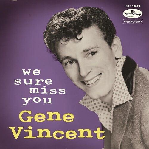Gene Vincent - Te extrañamos mucho (Vinilo)