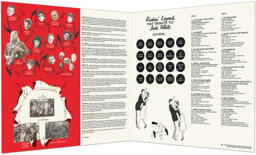 Various Artists - Rockin' Legends Pay Tribute To Jack White / Various (Vinyl)