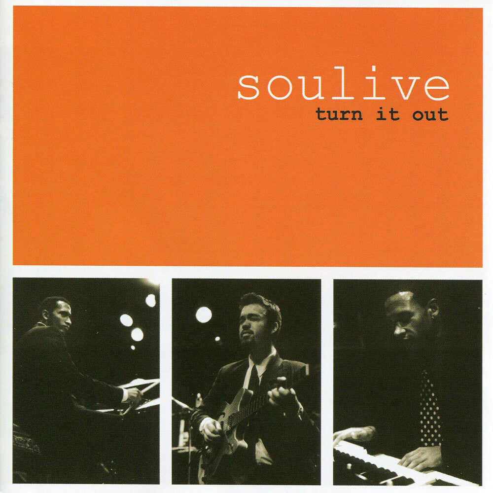 the album cover for Soulive - Turn It Out [Import]