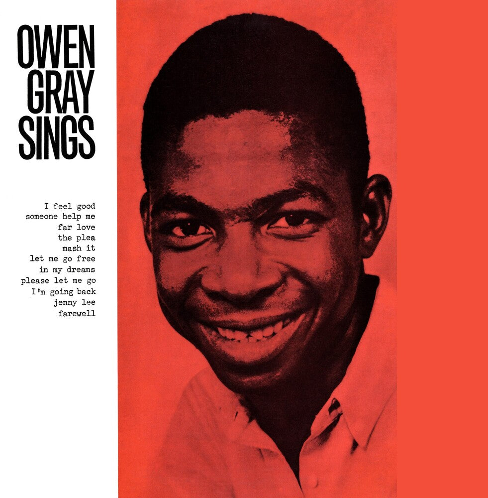 the album cover for Owen Gray - Sings [180 Gram] [Reissue]