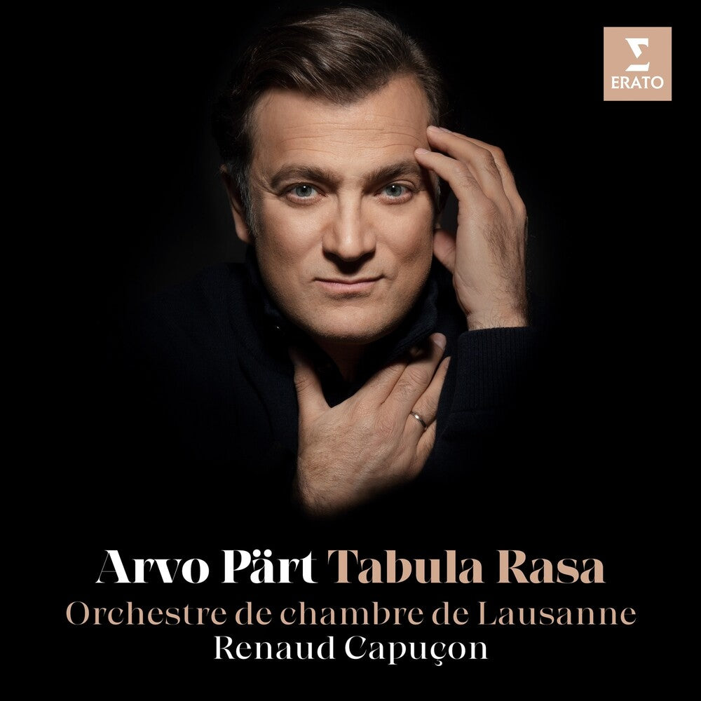 the album cover for Renaud Capucon/ Orchestre De Chambre De Lausanne - Part: Fratres Tabula Rasa La Sindone [Digipak]