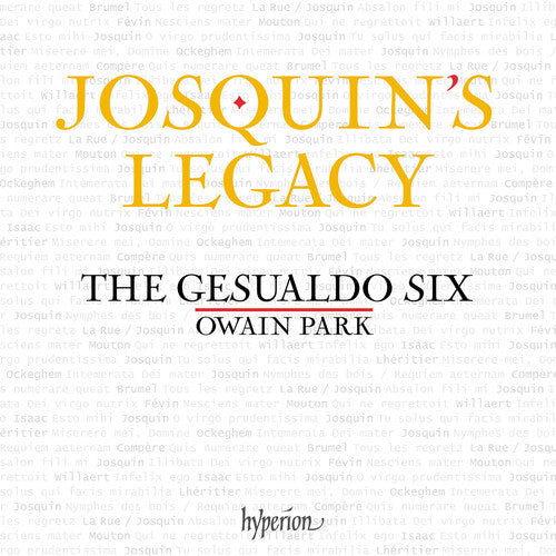 Gesualdo Six - Josquin's legacy (CD)