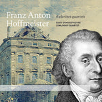the album cover for Hoffmeister / Vanoosthuyse / Zemlinsky Quartet - 6 Clarinet Quartets