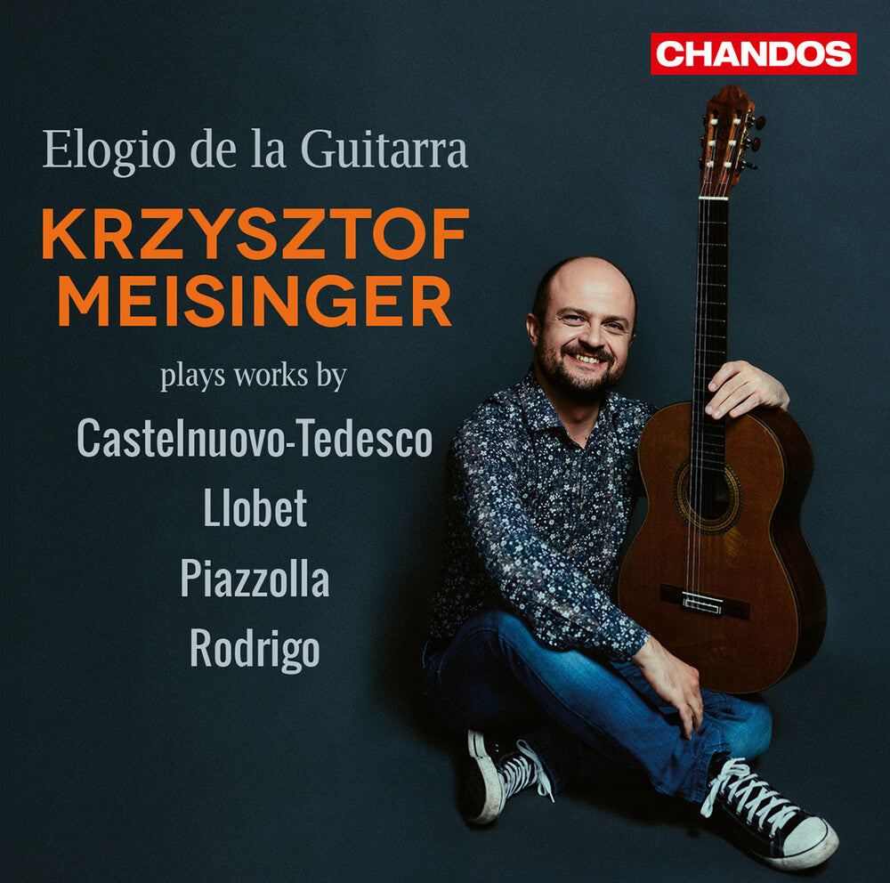 the album cover for Castelnuovo-Tedesco / Meisinger - Elogio De La Guitarra