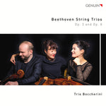 the album cover for Beethoven / Trio Boccherini - String Trios 3 & 8