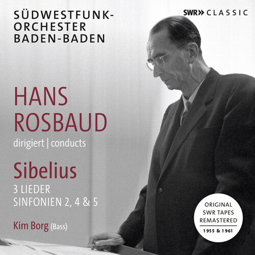 Rosbaud Sudwestfunk-Orquesta Baden-Baden Borg - 3 Lieder &amp; Sinfonien 2 4 &amp; 5 (CD)