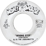 the album cover for Aj & The Jiggawatts - Wrong Step B/W Karma Is A Bitch [Indie Exclusive] [Indie Exclusive]