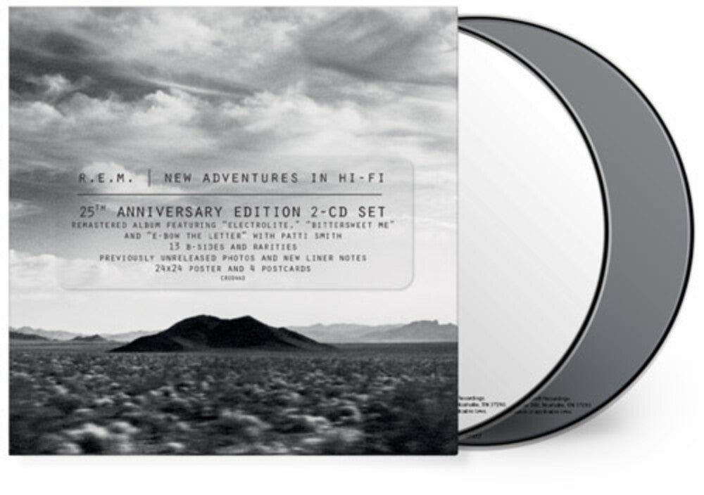 the album cover for R.E.M. - New Adventures In Hi-Fi: 25th Anniversary Edition [2CD]