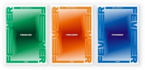 Ateez - Zero: Fever Part 3 (ランダムカバー) (96ページフォトブックレット、ステッカー、8枚フォトカードセット + フォトカード付き) (CD)