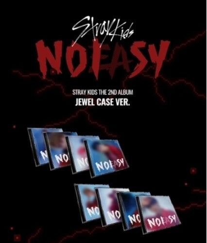 Stray Kids - Noeasy (ジュエルケースバージョン) (ステッカー + フォトカード付き) (CD)