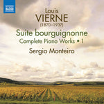 the album cover for Vierne / Monteiro - Complete Piano Music 1