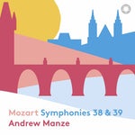 the album cover for Mozart / Ndr Radiophilharmonie / Manze - Symphonies 38 & 39