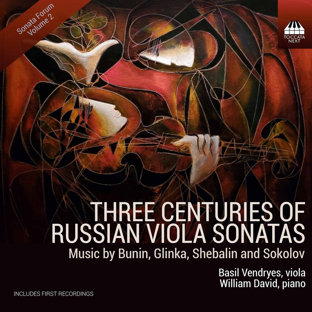 the album cover for Bunin / Vendryes / David - Three Centuries Of Russian