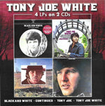 the album cover for Tony Joe White - Black & White / Continued (2pk)