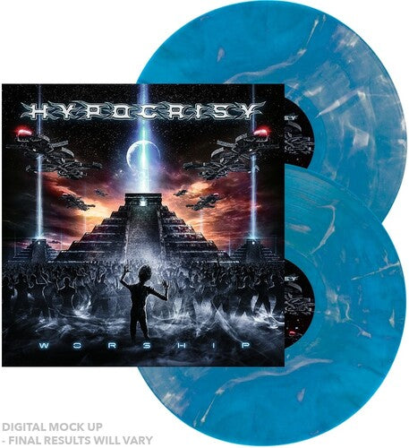 Hypocrisy - Worship (IEX) (Blue &amp; White Marble) (レコード)