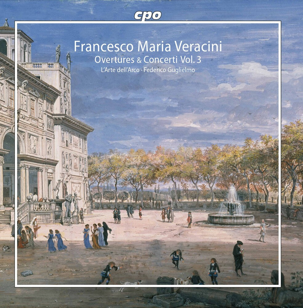 the album cover for Veracini / L'arte Dell'arco / Guglielmo - Overtures & Concerti 3