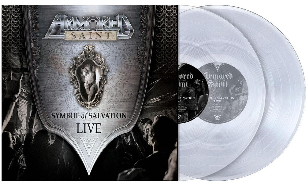 the album cover for Armored Saint - Symbol Of Salvation: Live [Clear 2LP]