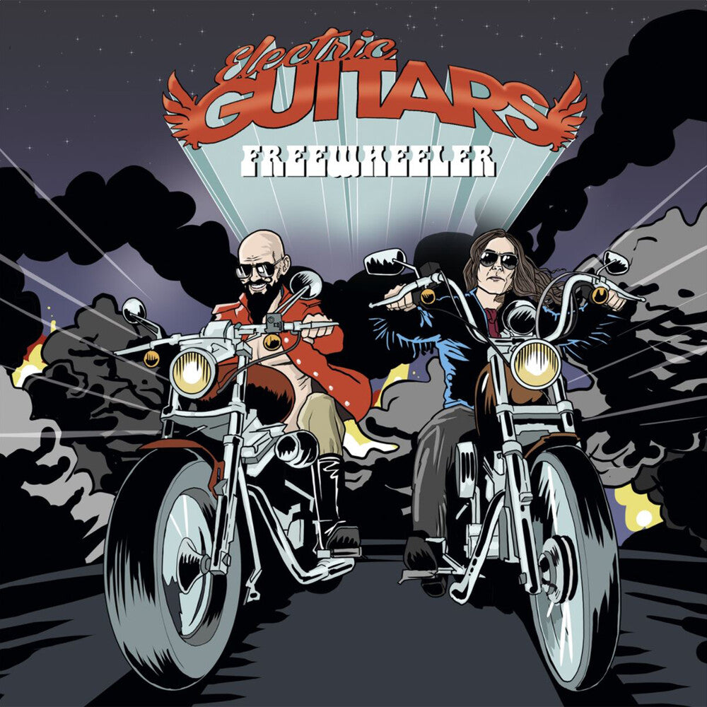 the album cover for Electric Guitars - Freewheeler