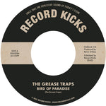 the album cover for Grease Traps - Bird of Paradise / More & More (and More)