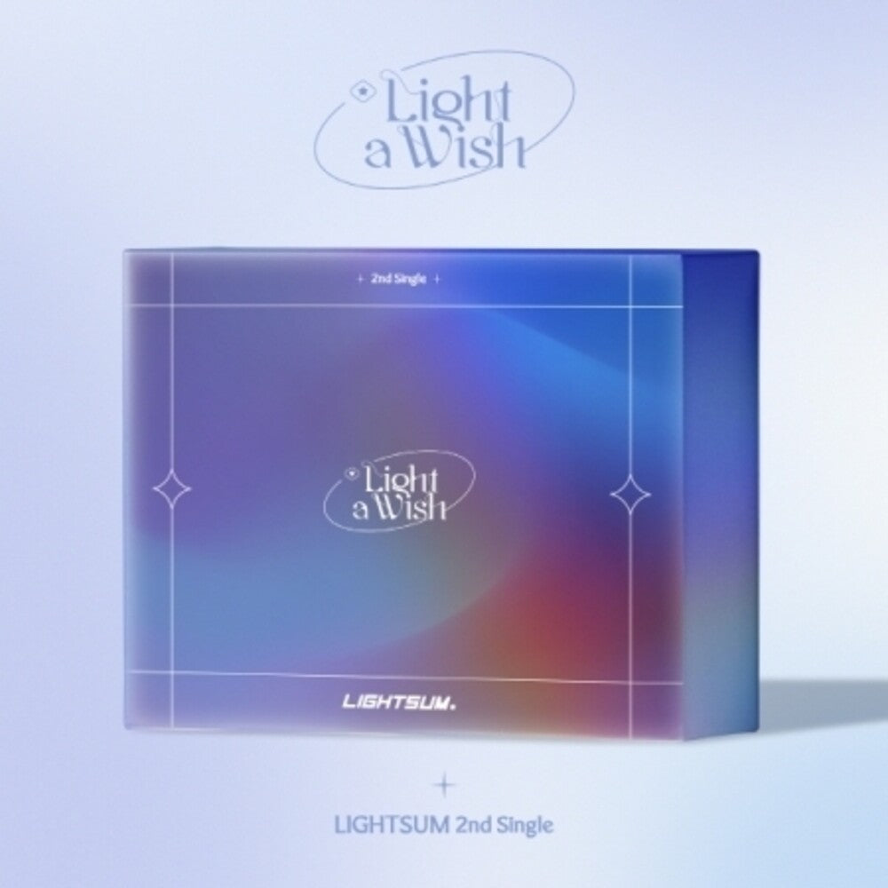 the album cover for Lightsum - Light A Wish (incl. 90pg Booklet, 20pg Lyric Paper, Invitation Card, Photocard + Sticker)