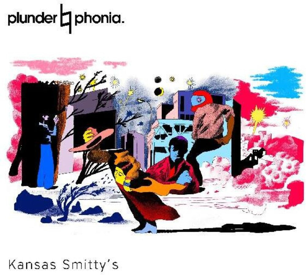 the album cover for Kansas Smitty's - Plunderphonia (Uk)
