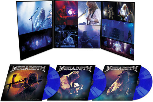 Megadeth - Una Noche en Buenos Aires (Vinilo Azul)