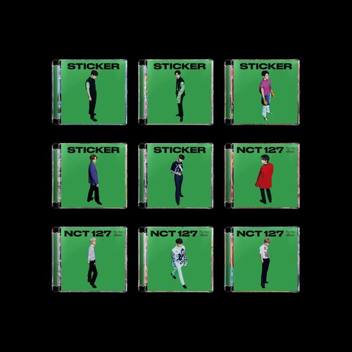 NCT 127 - 3rdアルバム ステッカー（ジュエルケースVer.）（ランダムカバー）（CD）