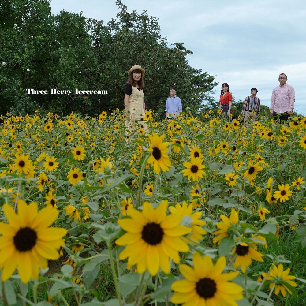 the album cover for Three Berry Icecream - Three Berry Icecream