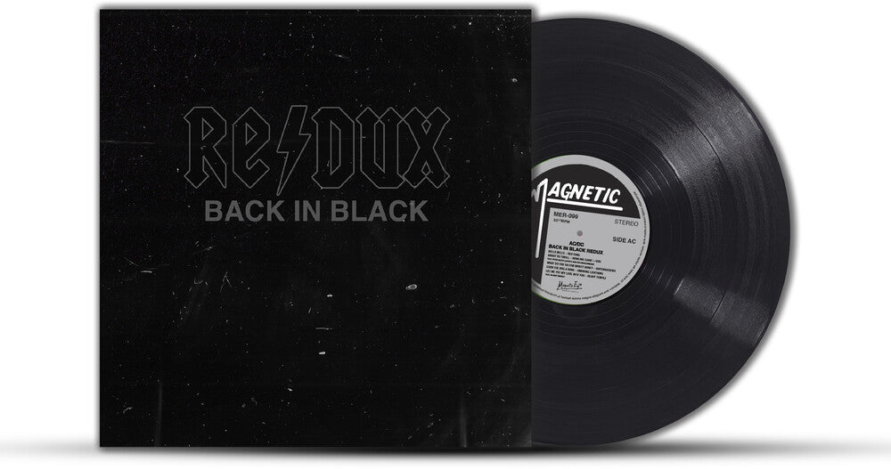 the album cover for Back In Black (Redux) / Various - Back In Black (Redux) / Various (Gate) [Limited Edition]