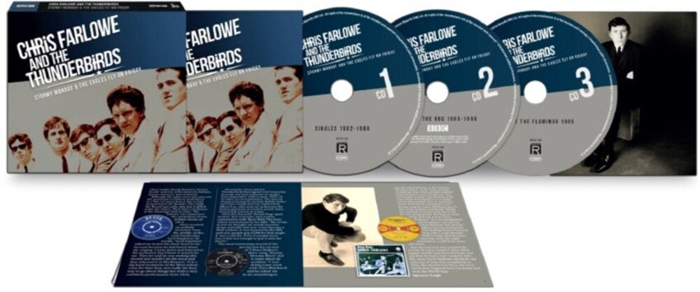 the album cover for Chris Farlowe& The Thunderbirds - Stormy Monday & The Eagles Fly On Friday (Uk)