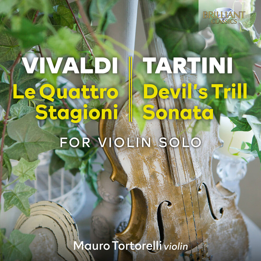 the album cover for Tartini / Tortorelli - Le Quattro Stagioni