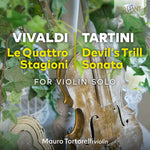 the album cover for Tartini / Tortorelli - Le Quattro Stagioni