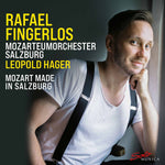 the album cover for Mozart / Fingerlos / Hager - Mozart Made in Salzburg