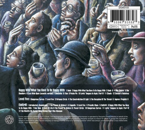 King Crimson - Pack de 3 CD: "Feliz con lo que tienes que ser feliz", Level Five, EleKtriK (CD)