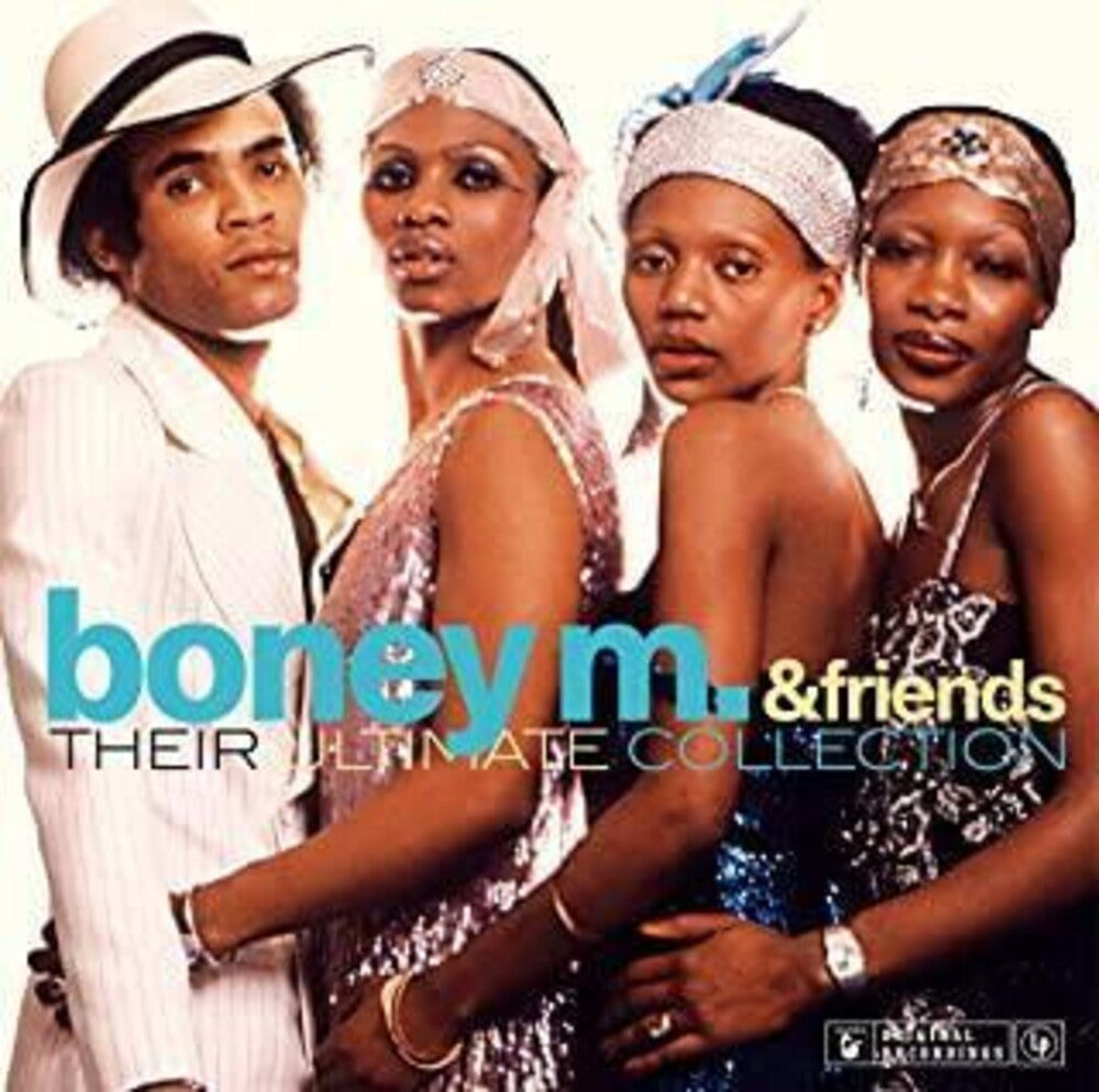 the album cover for Boney M & Friends - Their Ultimate Collection [180-Gram Blue Colored Vinyl]