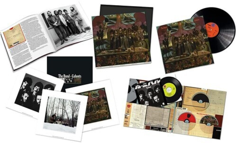 the album cover for The Band - Cahoots: 50th Anniversary Edition [Super Deluxe Box Set]