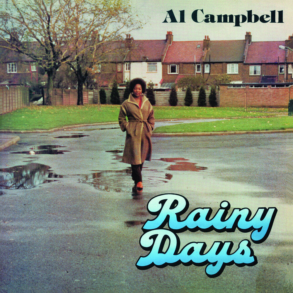 the album cover for Al Campbell - Rainy Days [Colored Vinyl] (Red)