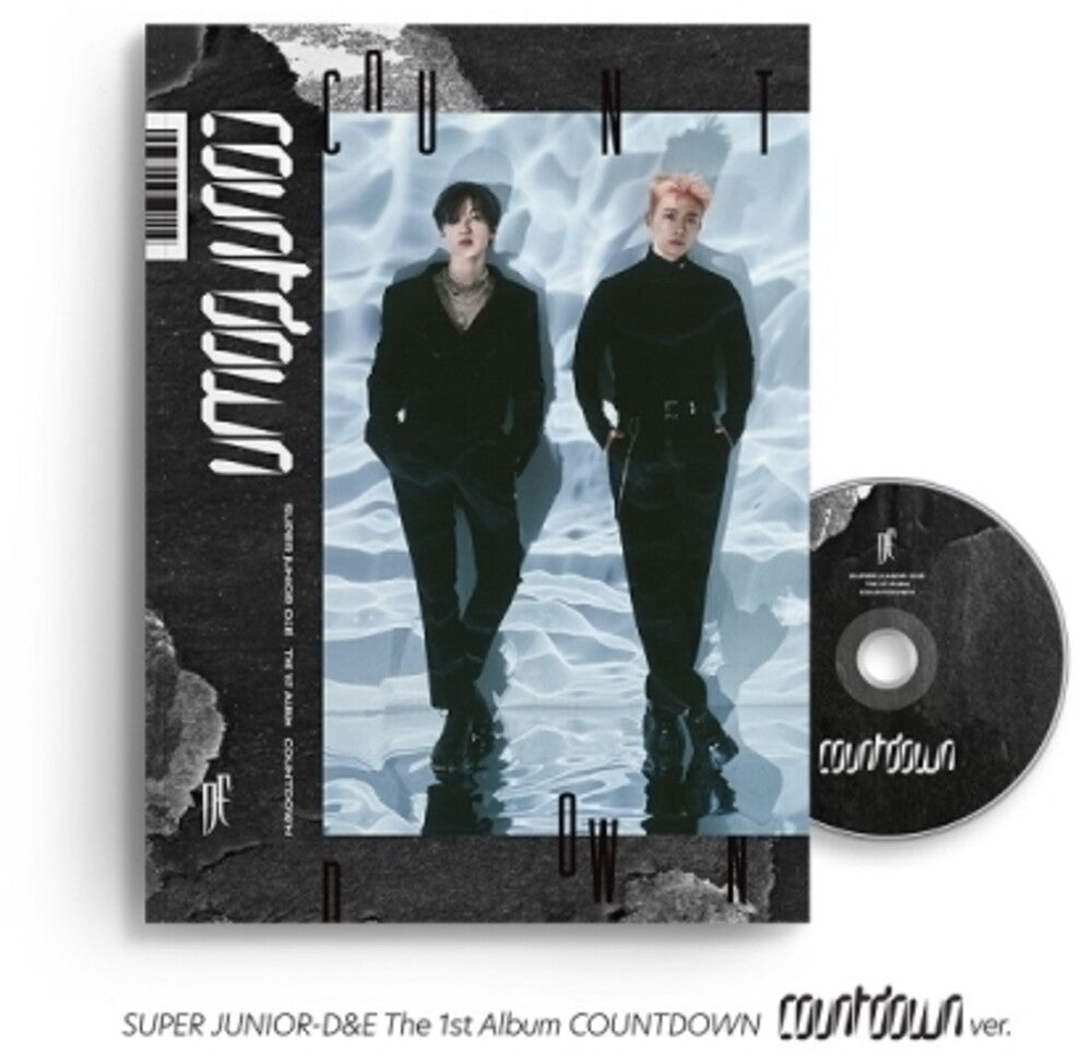 the album cover for Super Junior-D&E - Countdown (Countdown Version) (Phob) (Phot) (Asia)