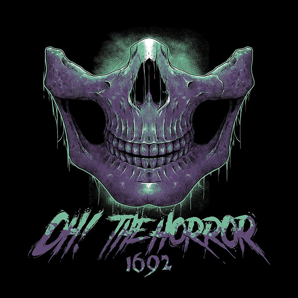 the album cover for Oh! the Horror - 1692 [Orange w/ Red & Black Splatter LP]