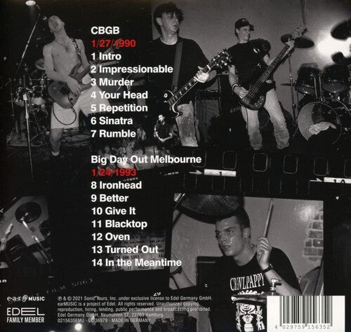 ヘルメット - ライブ・アンド・レア (CD)